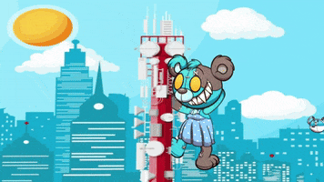 Godzilla Patches GIF