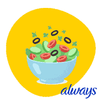 Period Eating Healthy Sticker by Always Brand Europe