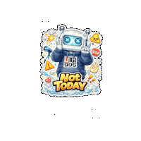 Tired Over It Sticker by Digi 995