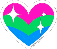 Pride Day Heart Sticker