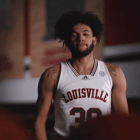 College Basketball Sport GIF by Louisville Cardinals
