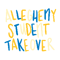Actakeover Sticker by Allegheny College