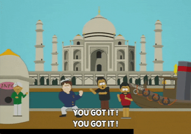 russell crowe fighting GIF by South Park 
