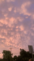 Mammatus Clouds Grace Skies Above Stillwater, Oklahoma, Following Severe Storm