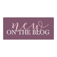 New On The Blog Sticker