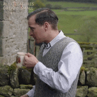 allcreaturestv happy smile animals tea GIF