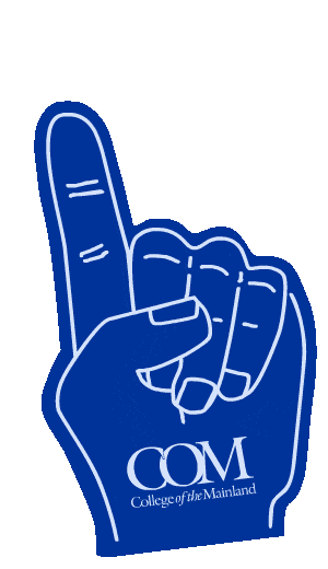 Spirit Foam Sticker by College of the Mainland