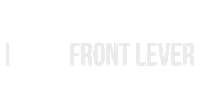 Front Lever Sticker by Die Ringe