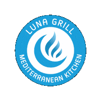 Luna Grill Mediterranean Kitchen Sticker by Luna Grill