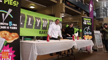 Competitive Eater Takes on Extreme Pie Eating Challenge
