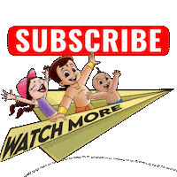Subscribe Sticker by Chhota Bheem