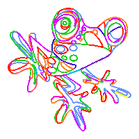 Crazy Frog Art Sticker by Yoni