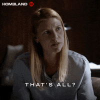Carrie Mathison Showtime GIF by Homeland