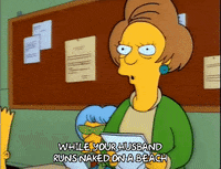 Season 3 Teacher GIF by The Simpsons