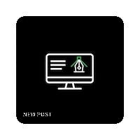 New Post Sticker by Revontuli