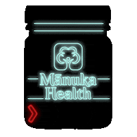 New Zealand Neon Sticker by Mānuka Health New Zealand