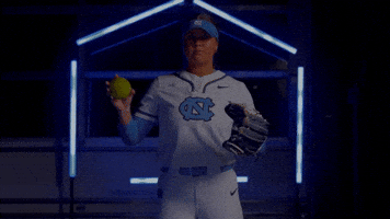 Softball Glove GIF by UNC Tar Heels