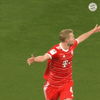 Happy Football GIF by FC Bayern Munich