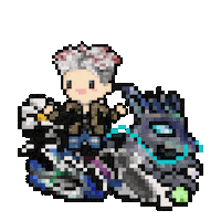 Jump Dragon Sticker