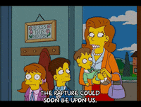 Episode 19 Rapture GIF by The Simpsons