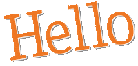 New York City Hello Sticker by Strong Studio