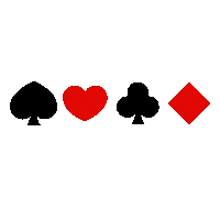 Playing Teen Patti Sticker