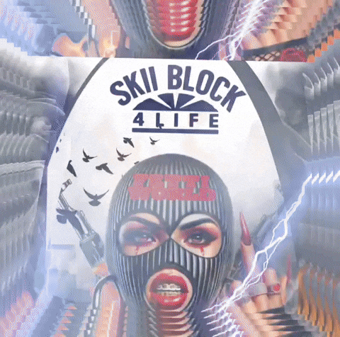 Skiimask GIF by DollBabyCouture