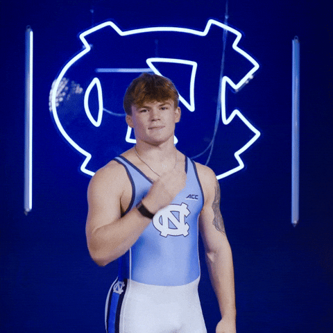 University Of North Carolina Wrestling GIF by UNC Tar Heels