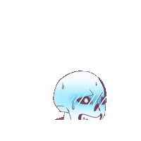 Nervous Undertaleau Sticker