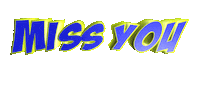 miss you text Sticker