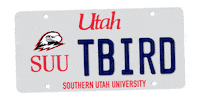 Thunderbird Suu Sticker by Southern Utah University