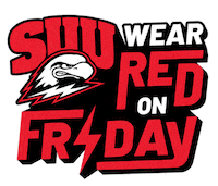 Red Friday Sticker by Southern Utah University