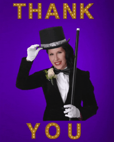 Top Hat Thank You GIF by NeighborlyNotary®