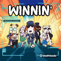 Dog Win GIF by VeeFriends