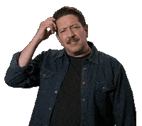 Thinking Think Sticker by Sal Vulcano