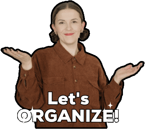 Organizing Organize Sticker by Huushollaaja