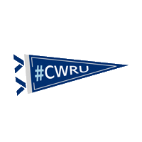 Ohio Cleveland Sticker by Case Western Reserve University