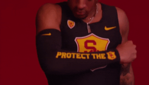 Track Field GIF by USC Trojans