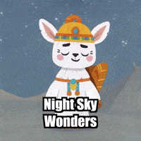 Stargazing GIF by Llamaozi
