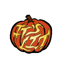 Jack O Lantern Halloween Sticker by Hot Topic