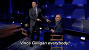 vince gilligan the flare GIF by What Just Happened??!
