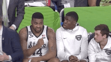 Nervous College Basketball GIF by NCAA March Madness