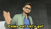 Fight Me Lets Go GIF by Digital Pratik