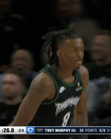Nba Yell GIF by Minnesota Timberwolves