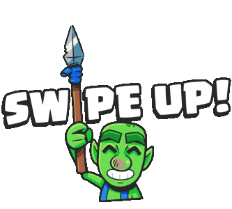 Swipe Up Clash Royale Sticker by Clash