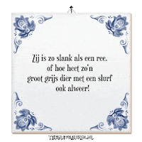 Nl Wijsheid Sticker by Tegelspreuken.nl