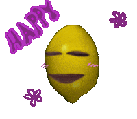 Happy Sticker