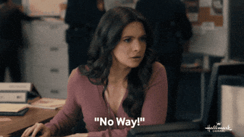 Shocked No Way GIF by Hallmark Channel