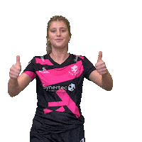 Thumbs Smile Sticker by Somerset County Cricket Club