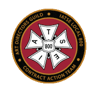 adg800 800 adg art directors guild iatse800 Sticker